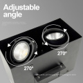 Soltamente Triple Triple Surface Montada LED Downlight